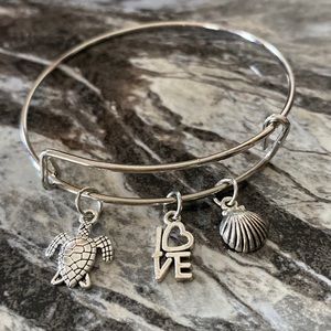 Charm Bangle Bracelet